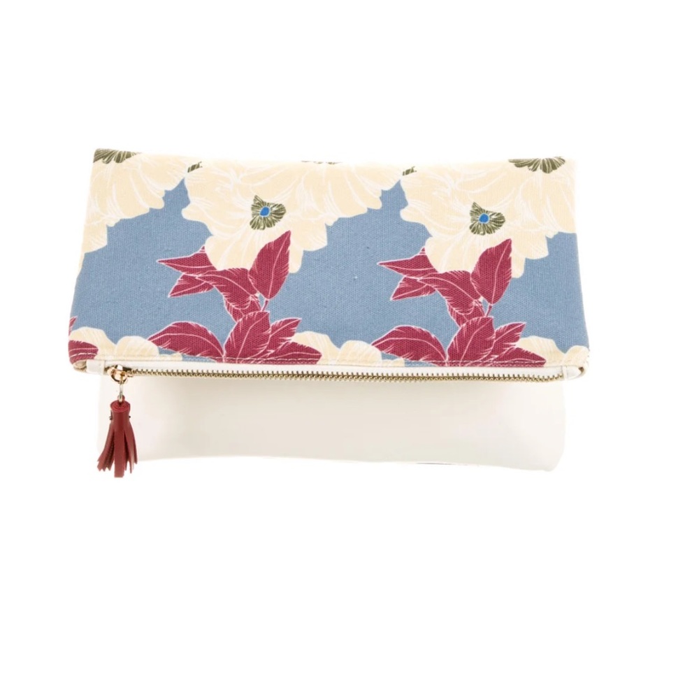 Rachel Pally floral reversible clutch